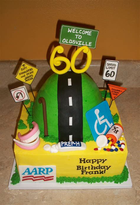 Over The Hill Cake Birthday Cakes For Men 60th Birthday Ideas For Dad