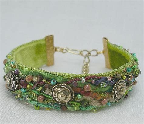 Tuscany Felt Jewelry Art Bracelet Jewelry Art