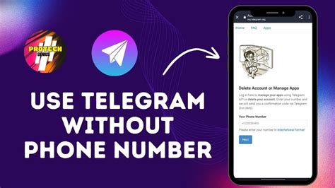 How To Use Telegram Without Phone Number How To Create Telegram