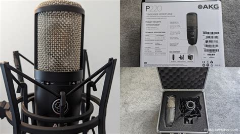 AKG P220 Condenser Microphone Review Musician Wave