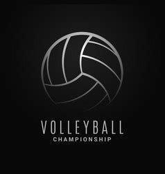 Volleyball Logo Vector Images Over