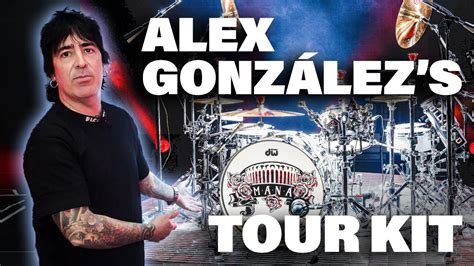 Alex González Maná Tour Kit Rundown YouTube