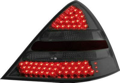 Dectane Πίσω Φανάρια Led για Mercedes Benz SLK Φιμέ R170 2000 2004 2τμχ