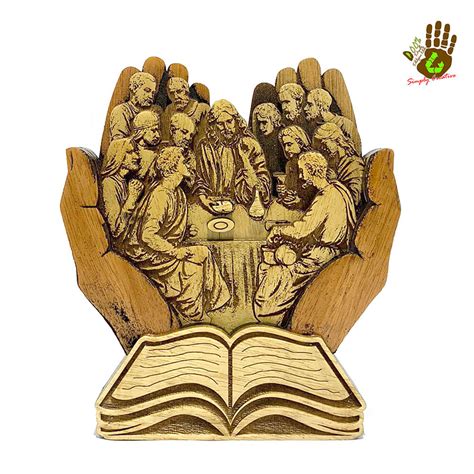 WOODEN 3D LAST SUPPER DESKTOP Shopee Philippines