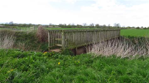 Footbridge Over Worthenbury Brook North Colin Park Geograph