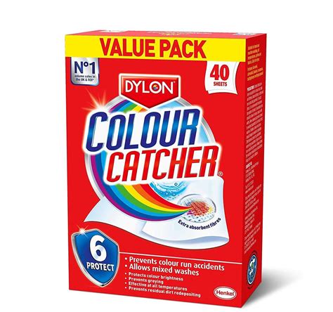 Buy Dylon Colour Catcher Complete Action Laundry Sheets 2 X 40 Sheets