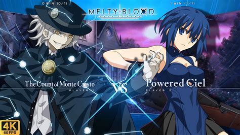 The Count Of Monte Cristo Vs Powered Ciel Melty Blood Type Lumina