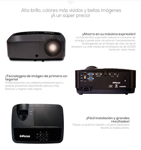 Proyector Infocus In A L Menes Digital Depot