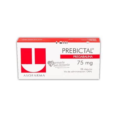 PREBICTAL 75MG X 28 CAPS Farmacia San Antonio