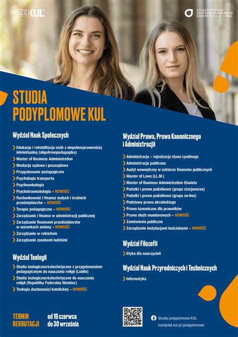 Rekrutacja Na Studia Podyplomowe W Roku Akademickim