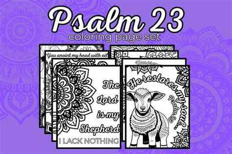 Psalm Printable Bible Coloring Pages Scripture Coloring Pages To