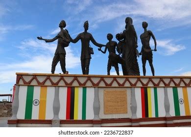 New Amsterdam Guyana 17102022 Monument Arrival Stock Photo 2236722837 ...