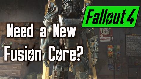 Fallout 4 How To Find A Fusion Core Early In The Game Youtube