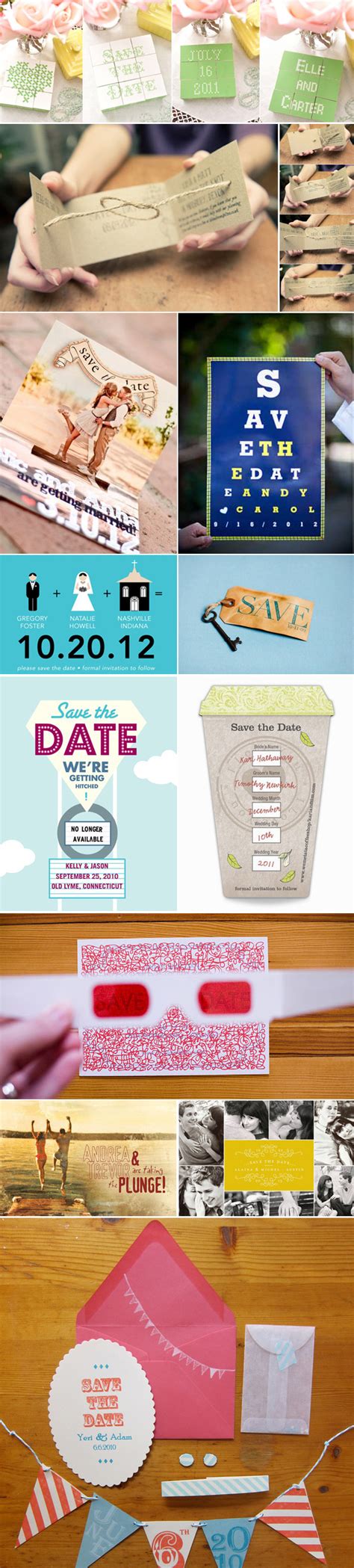 107 Creative And Unique Save The Date Ideas