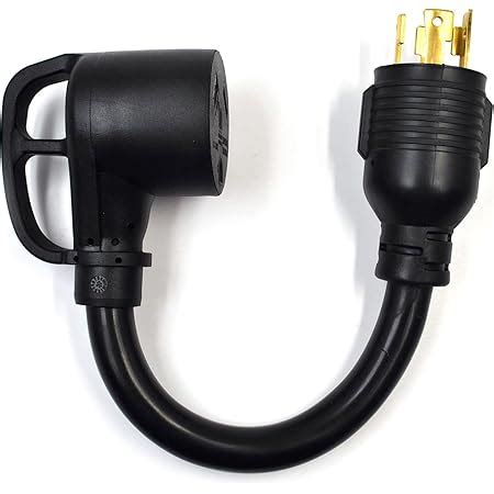 Amazon Flixgrdy Prong To Rv Generator Adapter Cord With