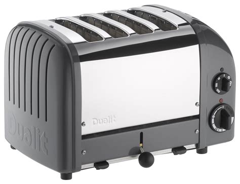 Best Buy Dualit NewGen 4 Slice Wide Slot Toaster Cobble Gray 47166