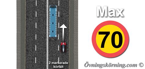 Körfält Dessa Reglerna Gäller När Du Kör I Körfält Körkortsteori