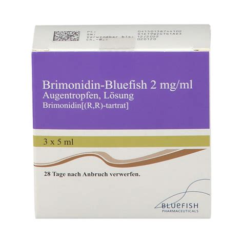 Brimonidin Bluefish Mg Ml X Ml Mit Dem E Rezept Kaufen Shop Apotheke