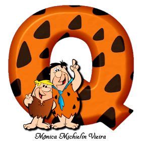 Alphabets By Monica Michielin Alfabeto Dos Flintstones Png Vol