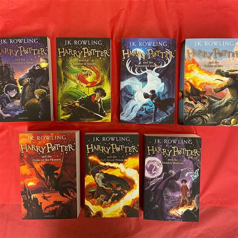 Harry Potter Series Jk Rowling Childrens Bookshop