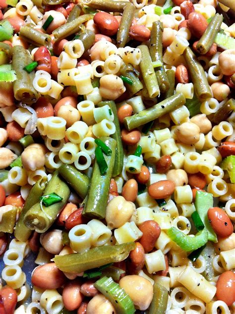 Kerrys Kitchen Three Bean Pasta Salad