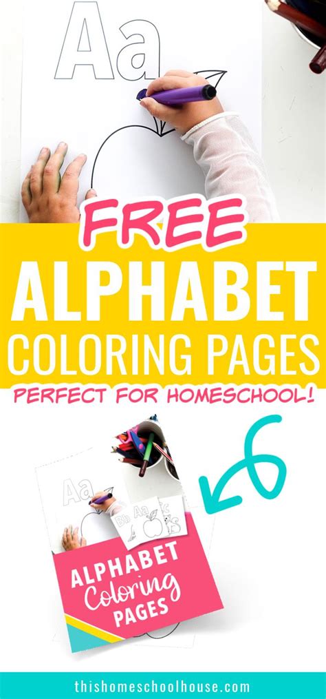 Free Alphabet Coloring Pages For Your Homeschool Preschool Alphabet