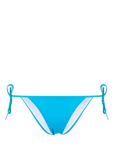 Dsquared Logo Print Bikini Bottoms Farfetch