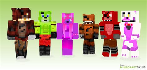 Foxy Minecraft Skins. Download for free at SuperMinecraftSkins