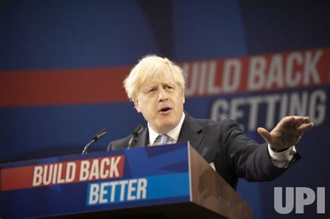 Photo Boris Johnsons Speech At Conservative Party Conference