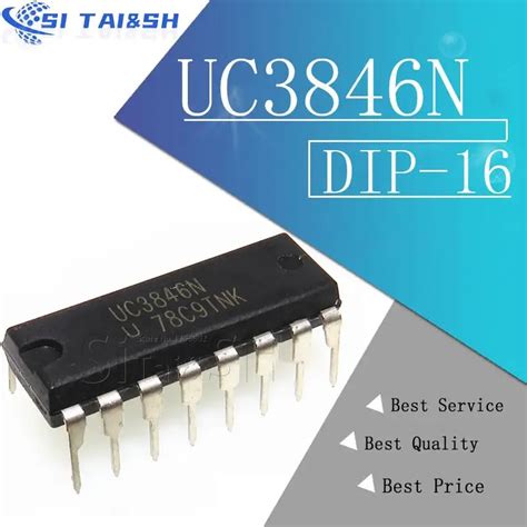 5PCS UC3846N DIP16 UC3846 DIP 3846 DIP 16 IC UC3825N UC3825 UC3825BN