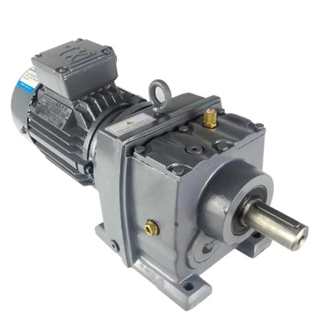 R Series Foot Mounted Inline Helical Speed Gearbox Reducer With Kw