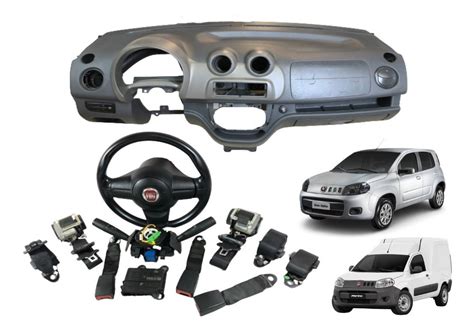 Kit Air Bag Uno Vivace Way Fiorino Completo Fiat Frete Gr Tis