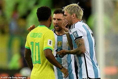 Lionel Messi S Brutal 13 Word Response To Brazil S Real Madrid Star