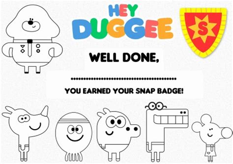 hey-duggee-colour-in-snap-badge-certificate - Flipbook by unaisahmaddar ...