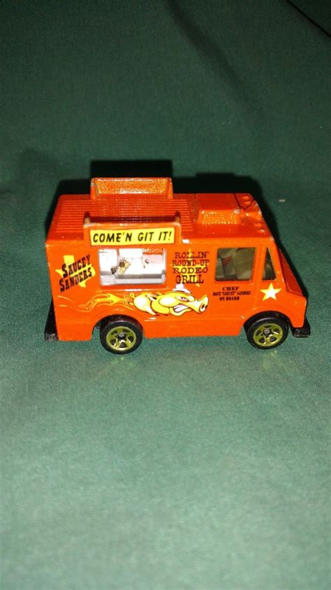 Hot Wheels Food Truck Saucey Sanders Die Cast Mattel Inc 1983