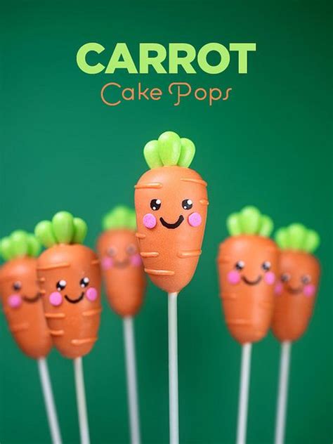 Carrot Cake Pops By Bakerella Via Flickr Cake Pop Recipe Easter