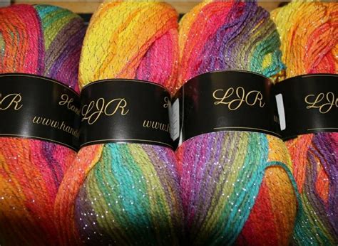 Glitter Sparkly Glitz Yarn Wool 100gm 8 Ply Rainbow Etsy