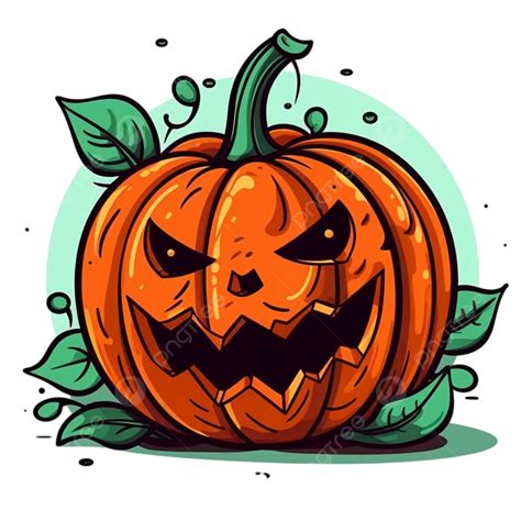 Decoración De Calabaza De Halloween Png Dibujos Dibujos Animados