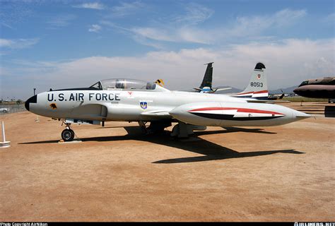 Lockheed T 33a Usa Air Force Aviation Photo 0414329