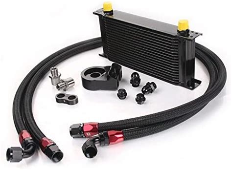 Amazon Gowe Universal Row Jdm Engine Oil Cooler Kit Sandwich