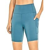 Crz Yoga Women S Naked Feeling Light Biker Shorts High Waisted