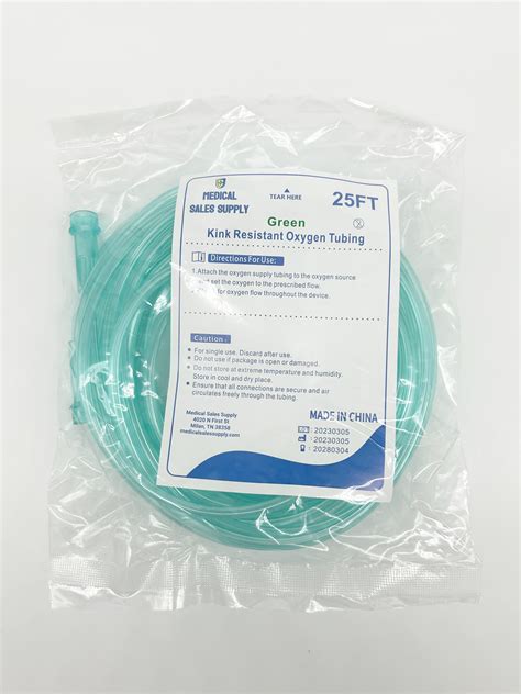 Medical Sales Supply Crush Resistant Oxygen Tubing Ft Tubing