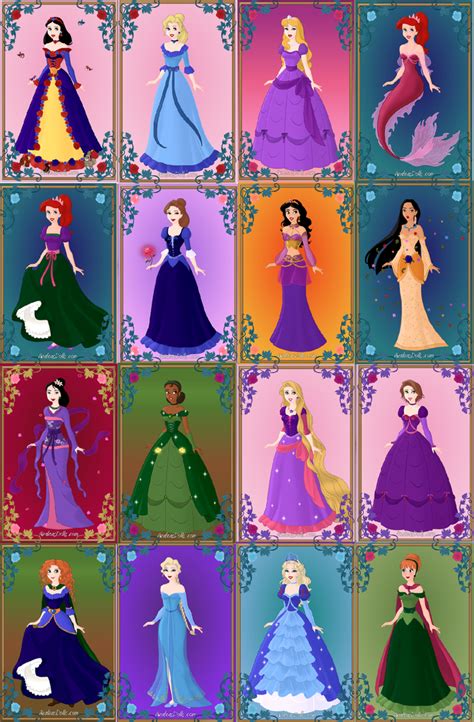 Disney Princess Collage by whitewolfdreamer27 on DeviantArt