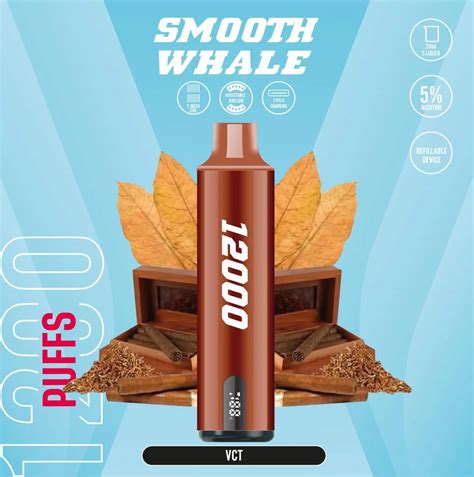 Smooth Whale Disposable Vape Vct Puffs Mg Dubai Vape Store