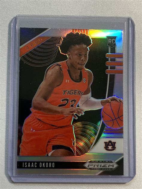 Panini Prizm Draft Picks Isaac Okoro Silver Prizm Rookie Rc