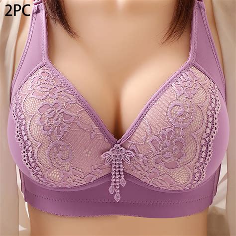 Summer Savings Clearance 2024 TAGOLD Womens Plus Size Bra Women Sexy