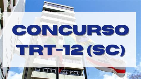 Concurso TRT SC 2023 Banca está definida