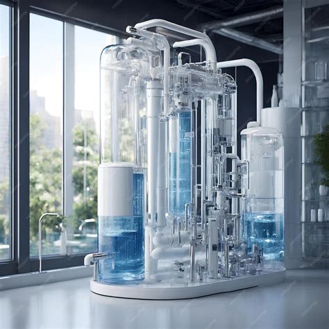 premium ai image water filter pipe