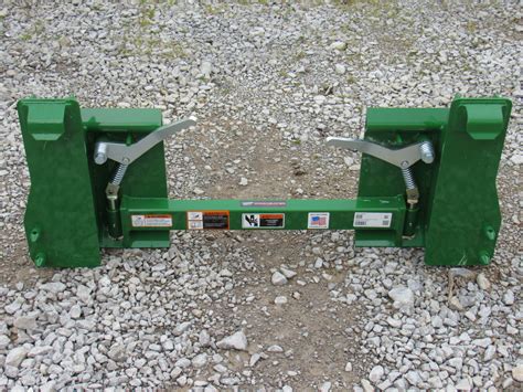 John Deere 300 400 500 Series Loader to Skid Steer Quick Attach Adapter ...