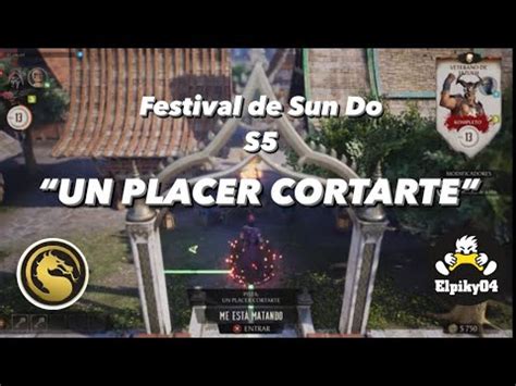 MK INVASION S5 Festival De Sun Do PISTA UN PLACER CORTARTE COFRE